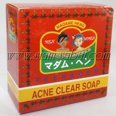 Тайское травяное мыло для лечения угревой сыпи  марки Madame Heng