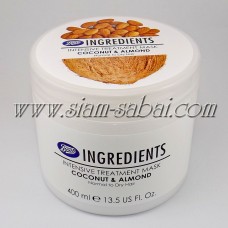 Boots Ingredients Coconut & Almond Intensive Treatment Mask 400ml