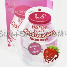Moods Milk + Strawberry facial mask