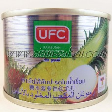 UFC Rambutan stuffed with pineapple in syrup 
